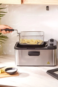  Inox Yağ Filtreli Zamanlayıcılı Fritöz XL 3,2L